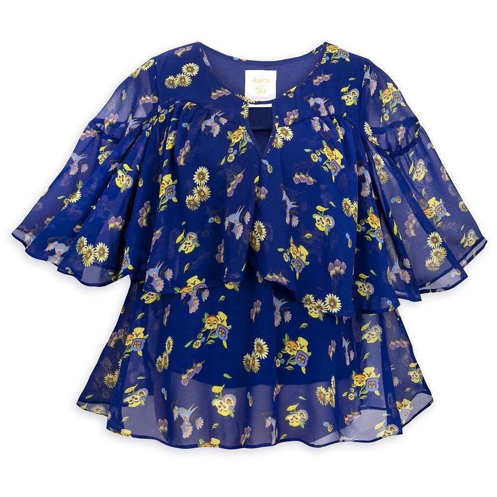 Alice in Wonderland by Mary Blair Woven Top for Women by Her Universe Large